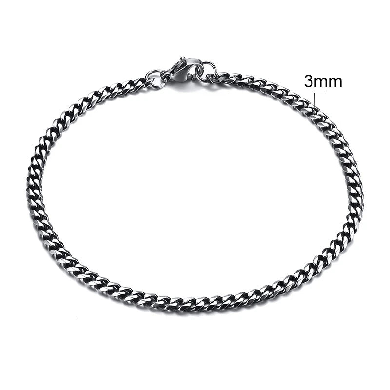 Miami Curb Chain Bracelets