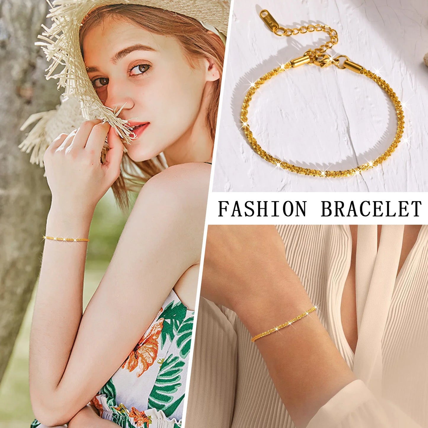 Minimalist Chain Anklet/Bracelet/Necklace
