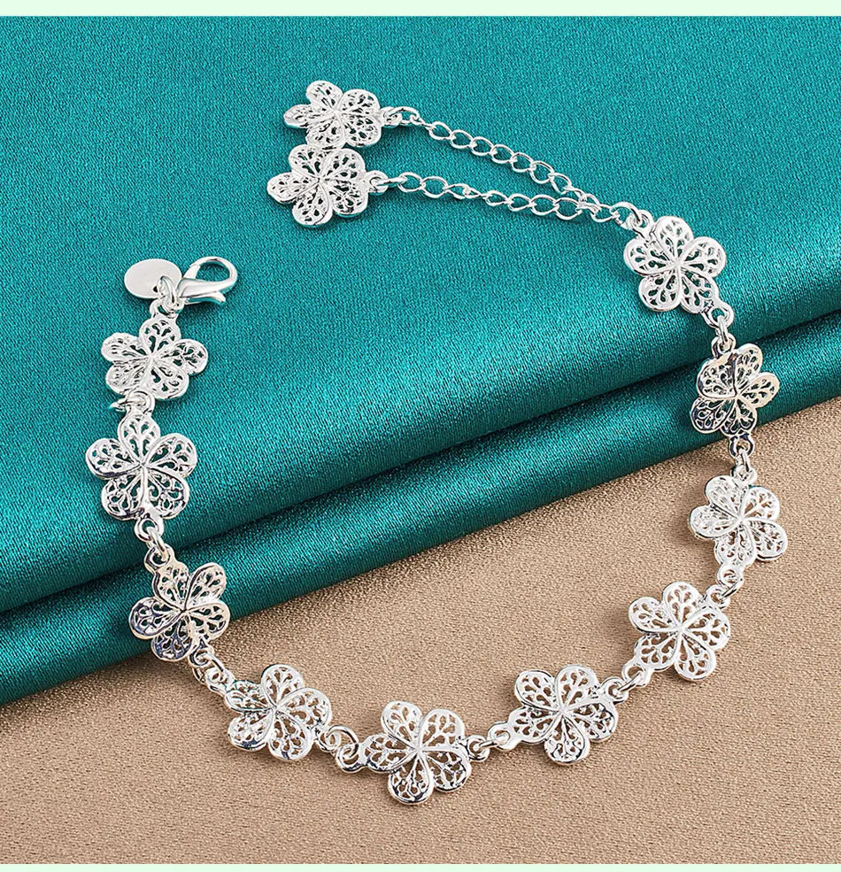 Flower Chain Bracelet
