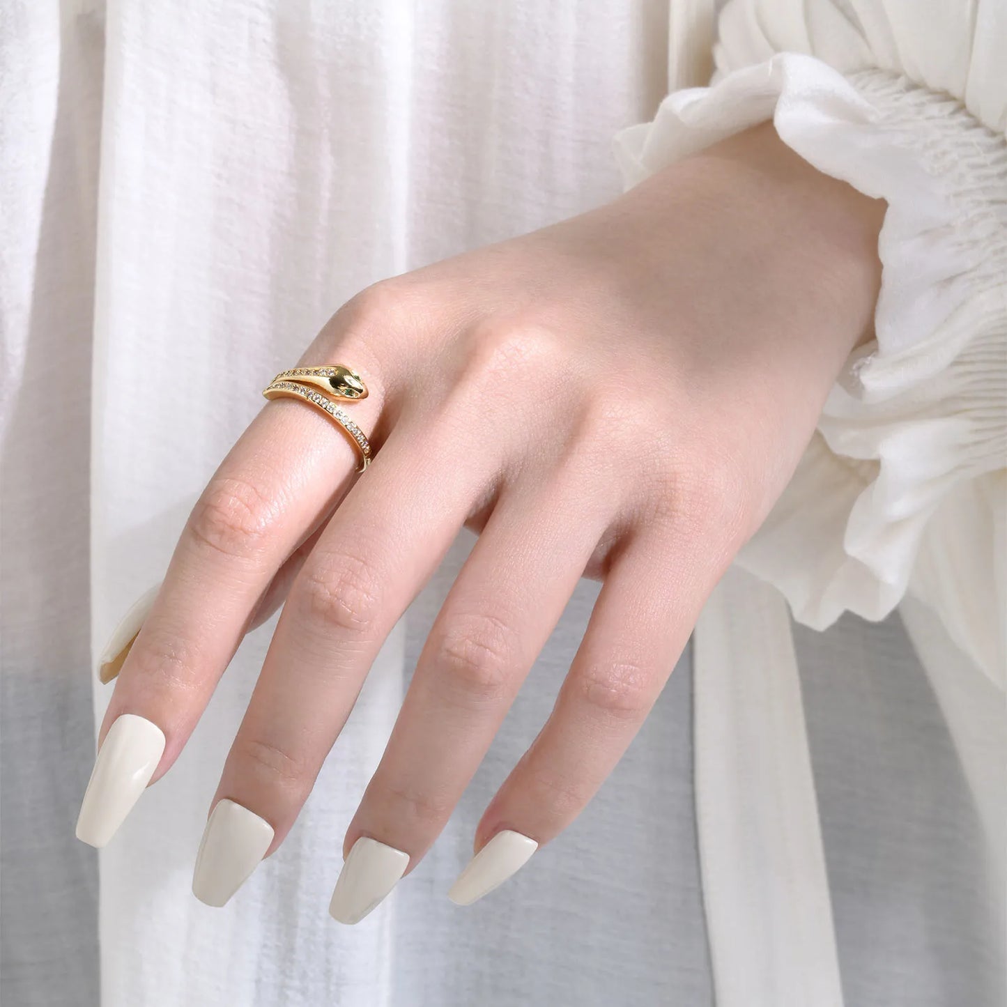 Open Snake Ring