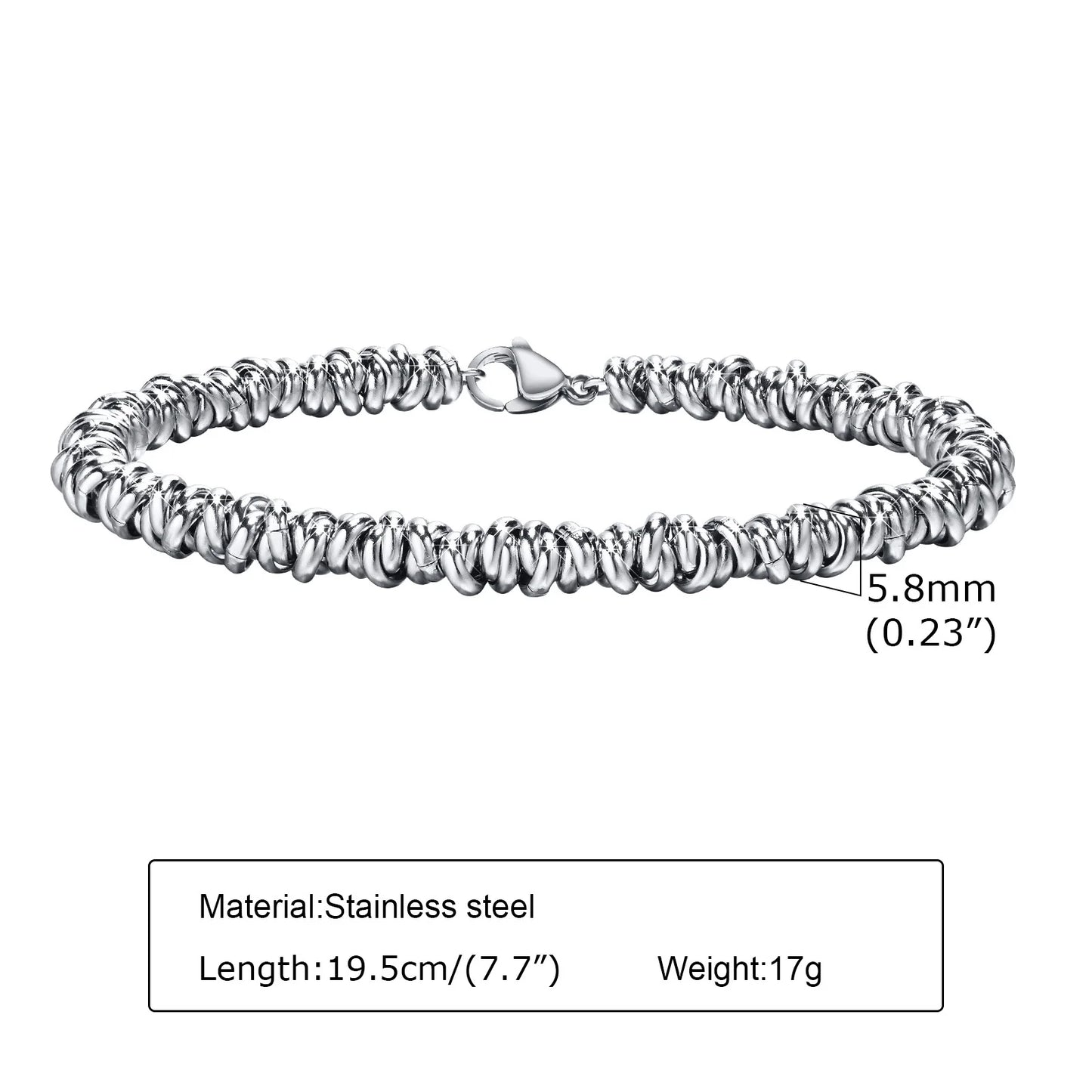 Irregular Twisted Bracelets