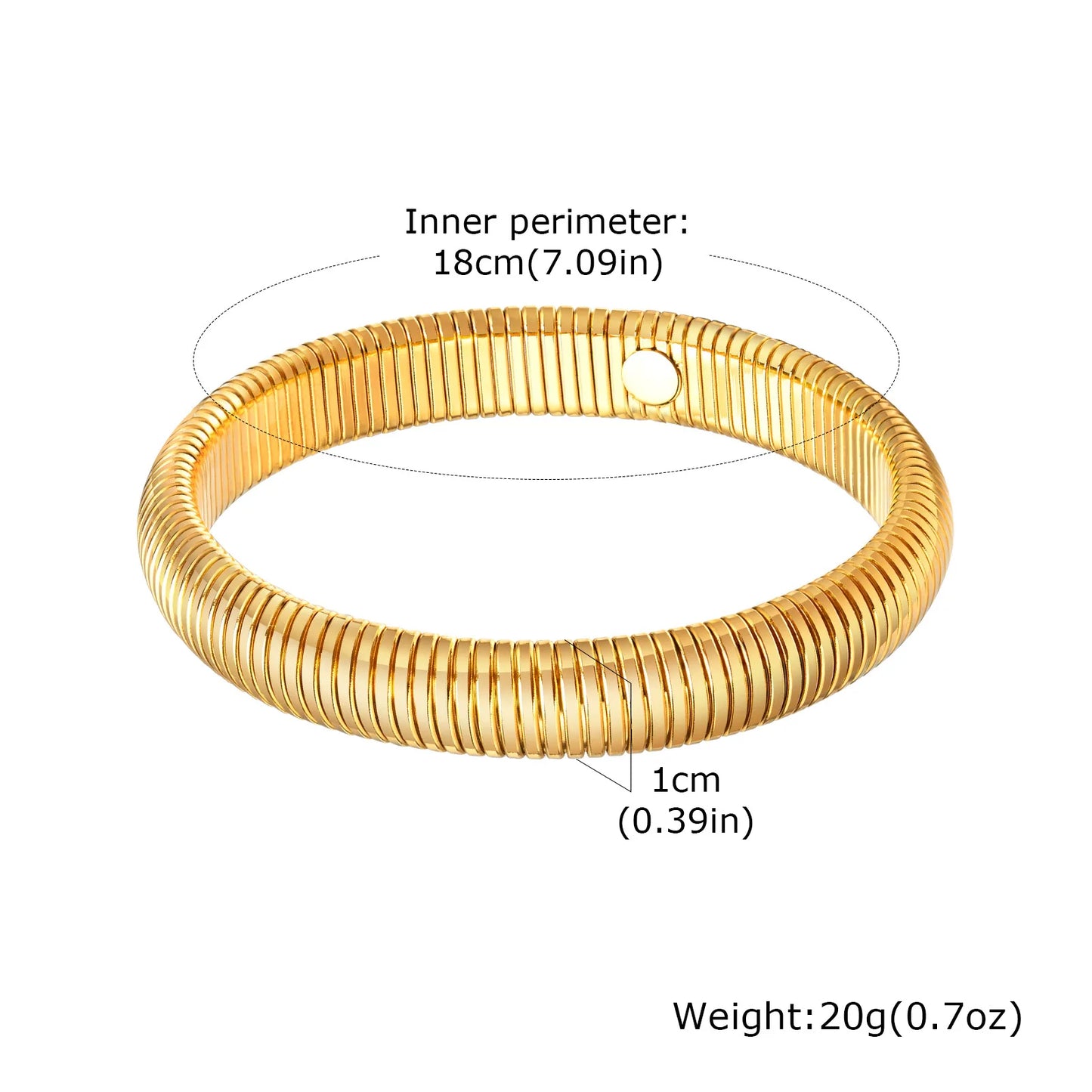 Stretch Link Chain Bracelet