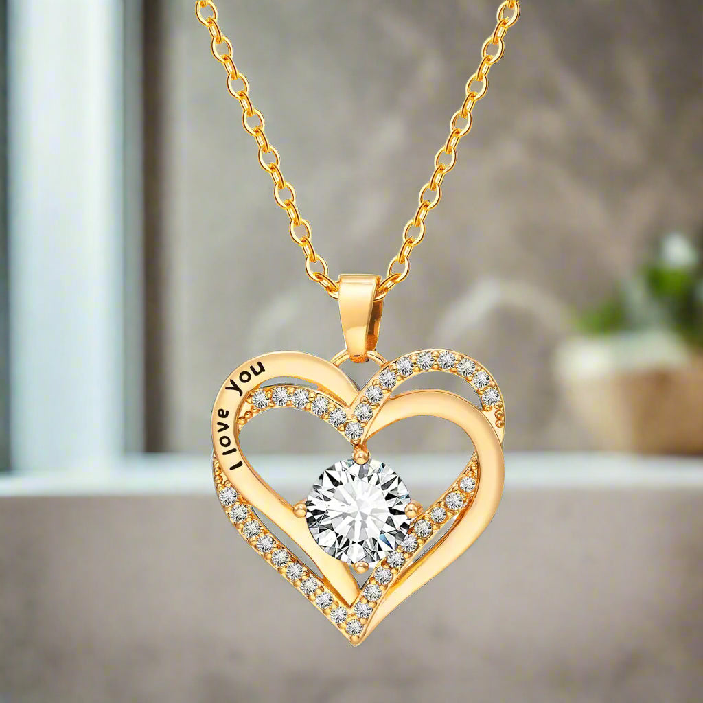 I Love You Necklace