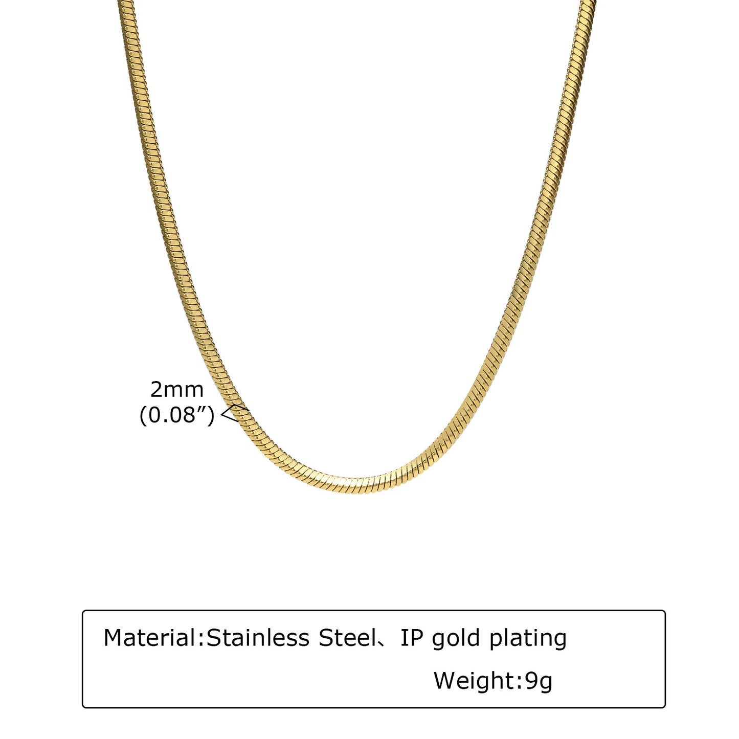 Snake Chain Necklaces