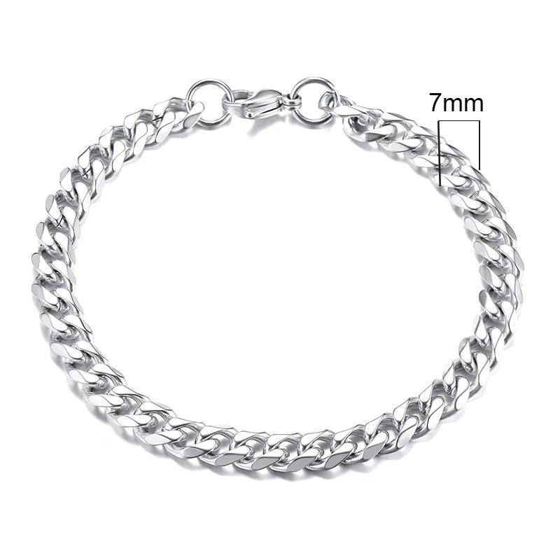 Miami Curb Chain Bracelets