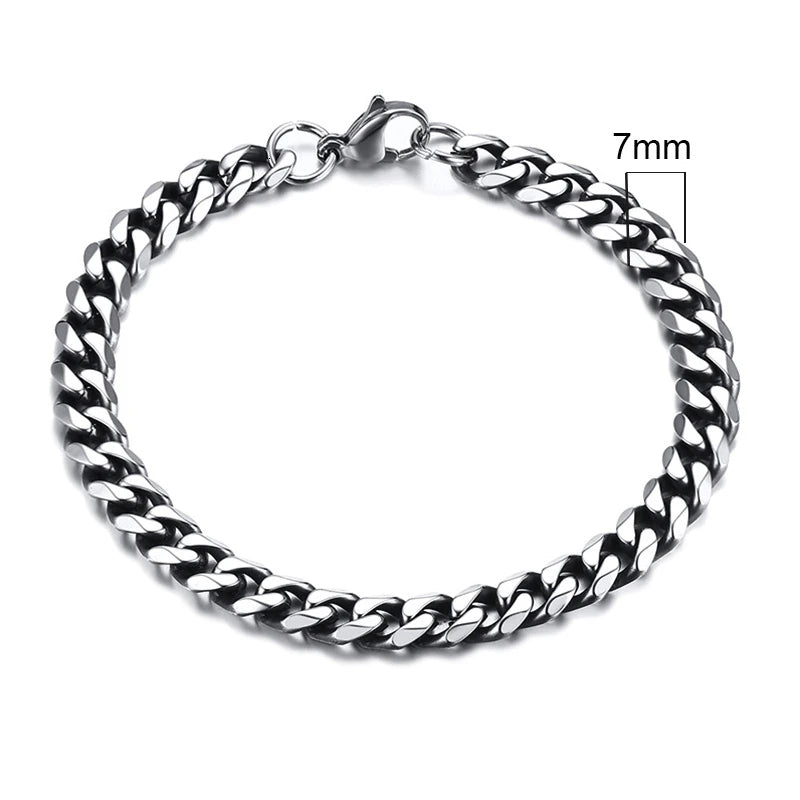 Miami Curb Chain Bracelets