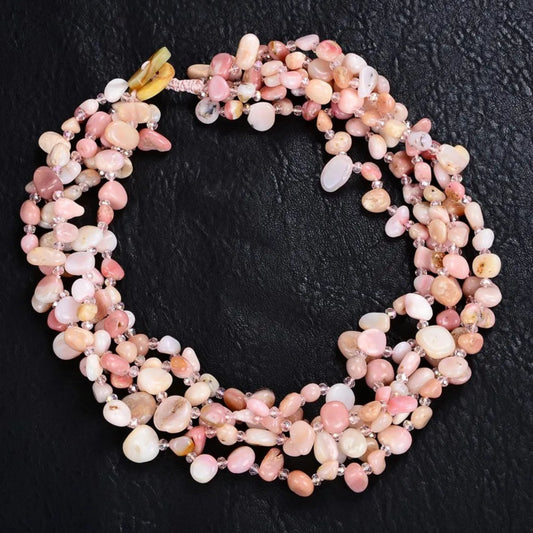 Pink Opal Necklace