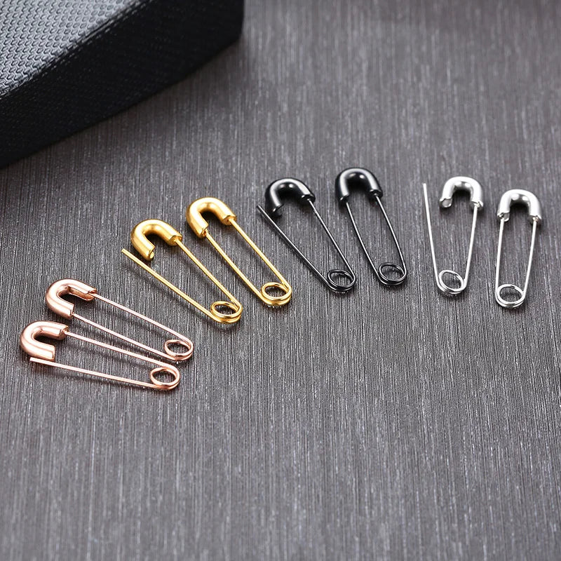 Safety Pin Earrings