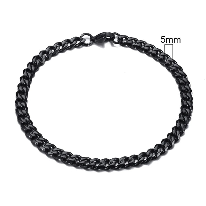 Miami Curb Chain Bracelets