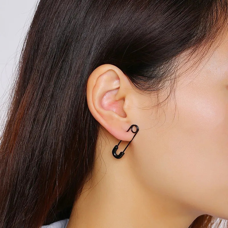 Safety Pin Earrings