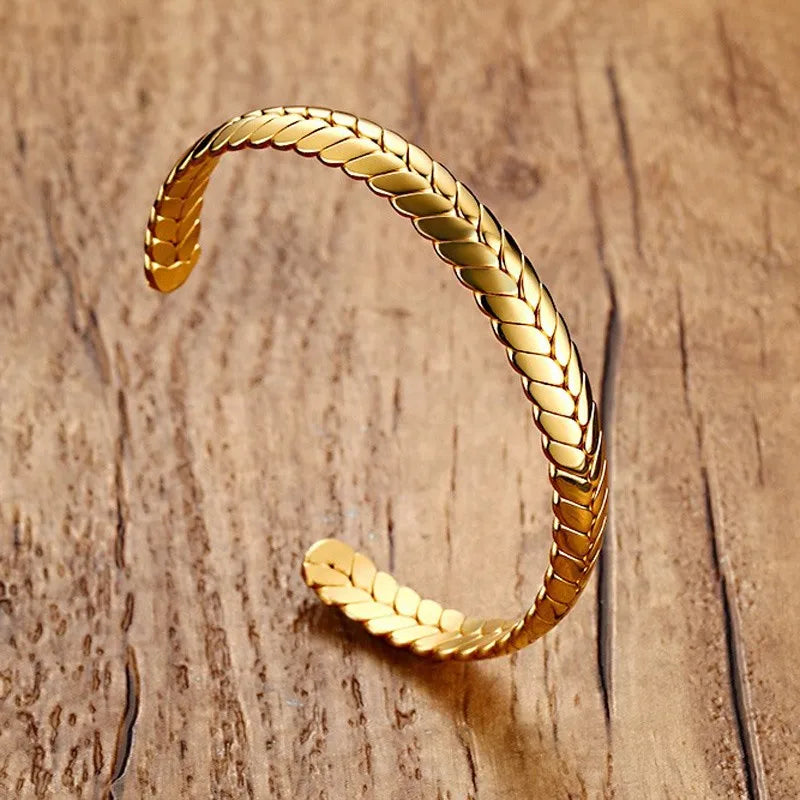 Wheat Design Bangle