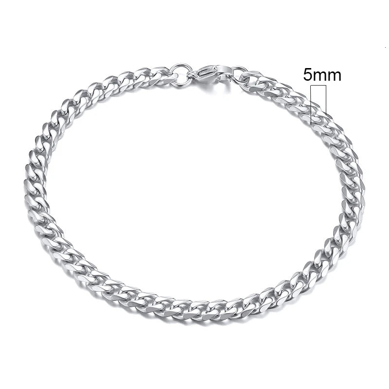 Miami Curb Chain Bracelets