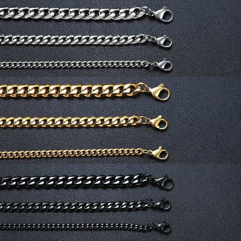 Miami Curb Chain Bracelets