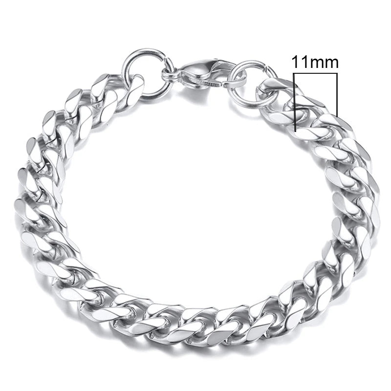 Miami Curb Chain Bracelets