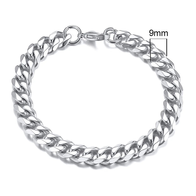 Miami Curb Chain Bracelets