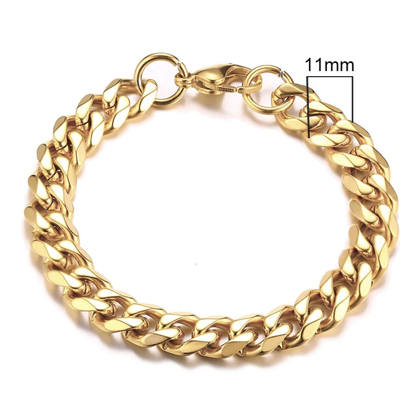 Miami Curb Chain Bracelets