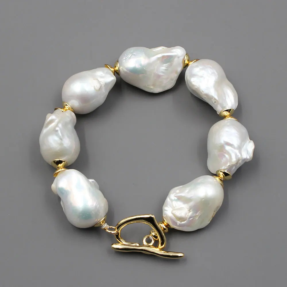 Cultured White Keshi Baroque Pearl Collection