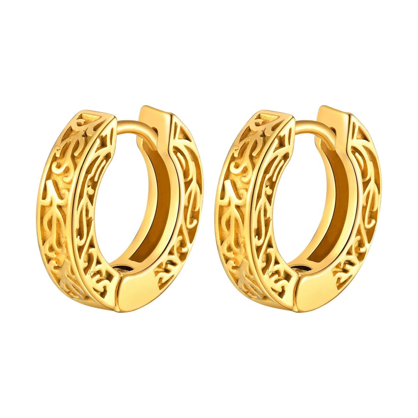 Thick Huggies Earrings for Men Teens Unisex Earrings