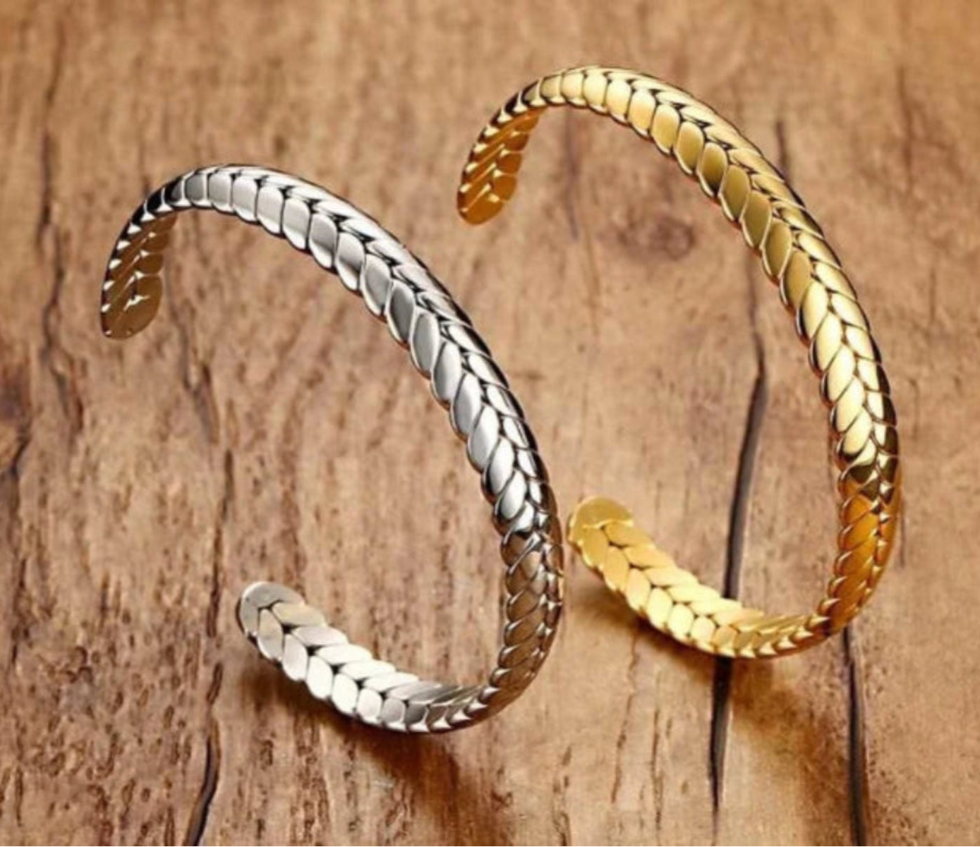 Wheat Design Bangle