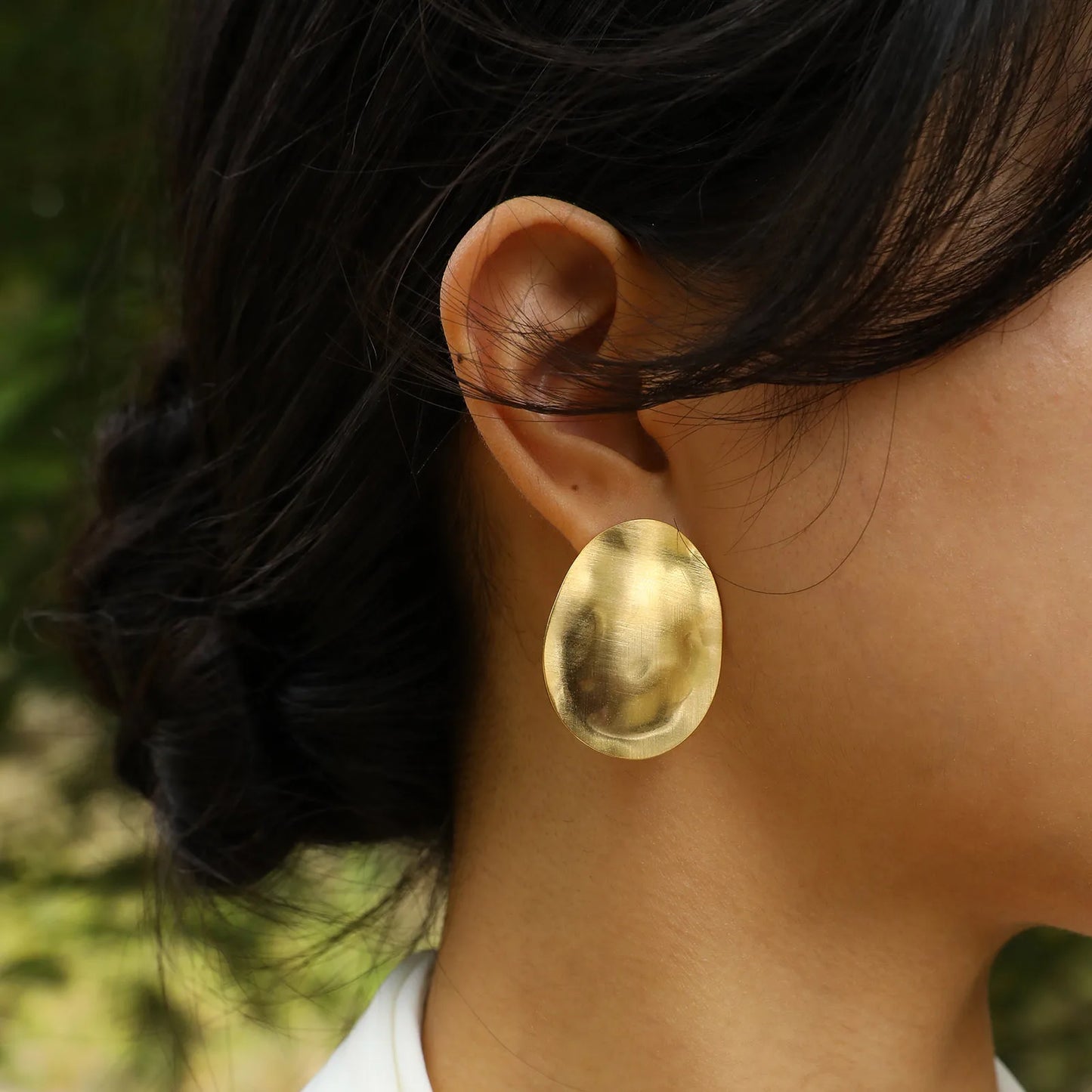 Irregular Round Earrings