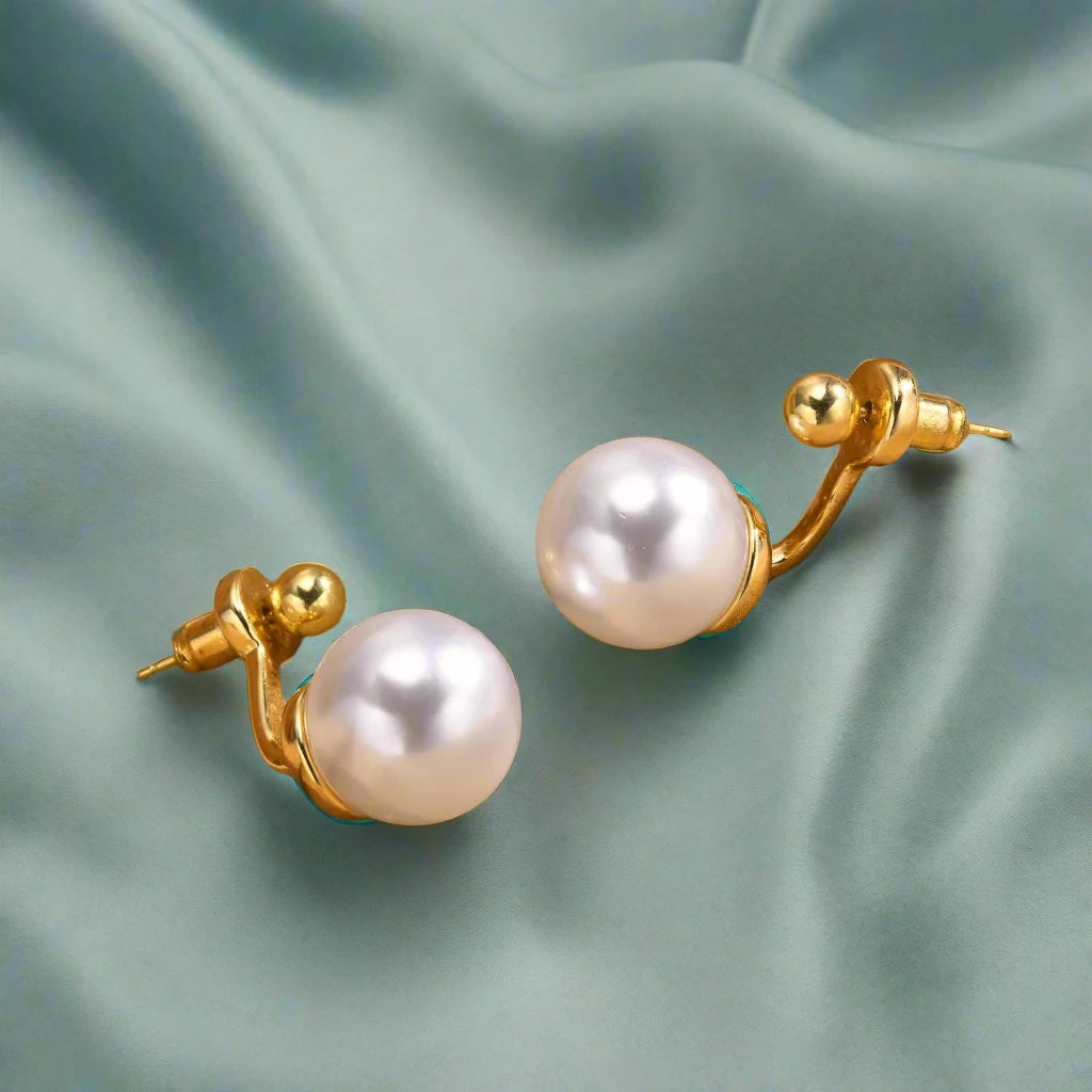 Pearl Stud Earrings