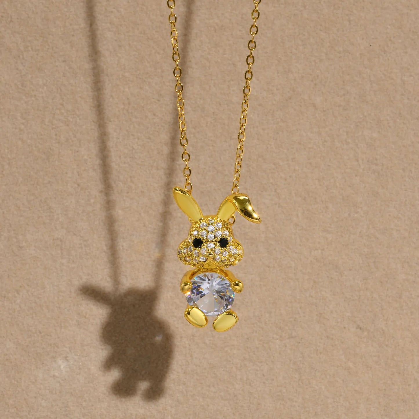 Cute Rabbit Pendant Necklaces