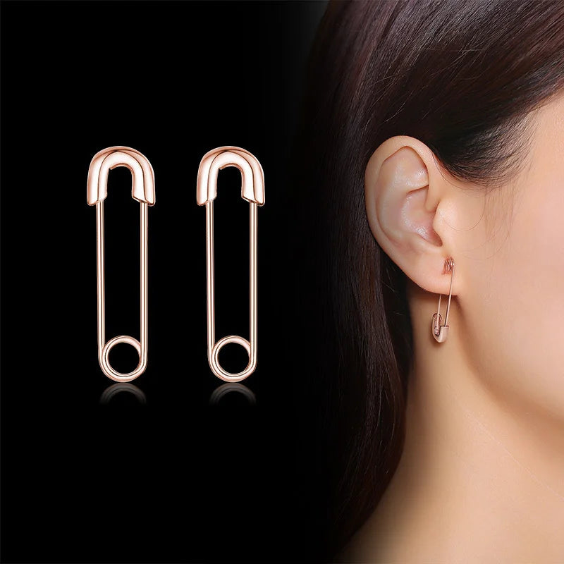 Safety Pin Earrings