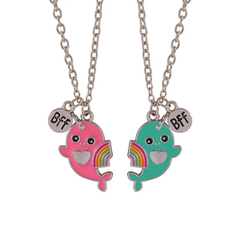 Cute Best Friends Forever Pendant Necklaces
