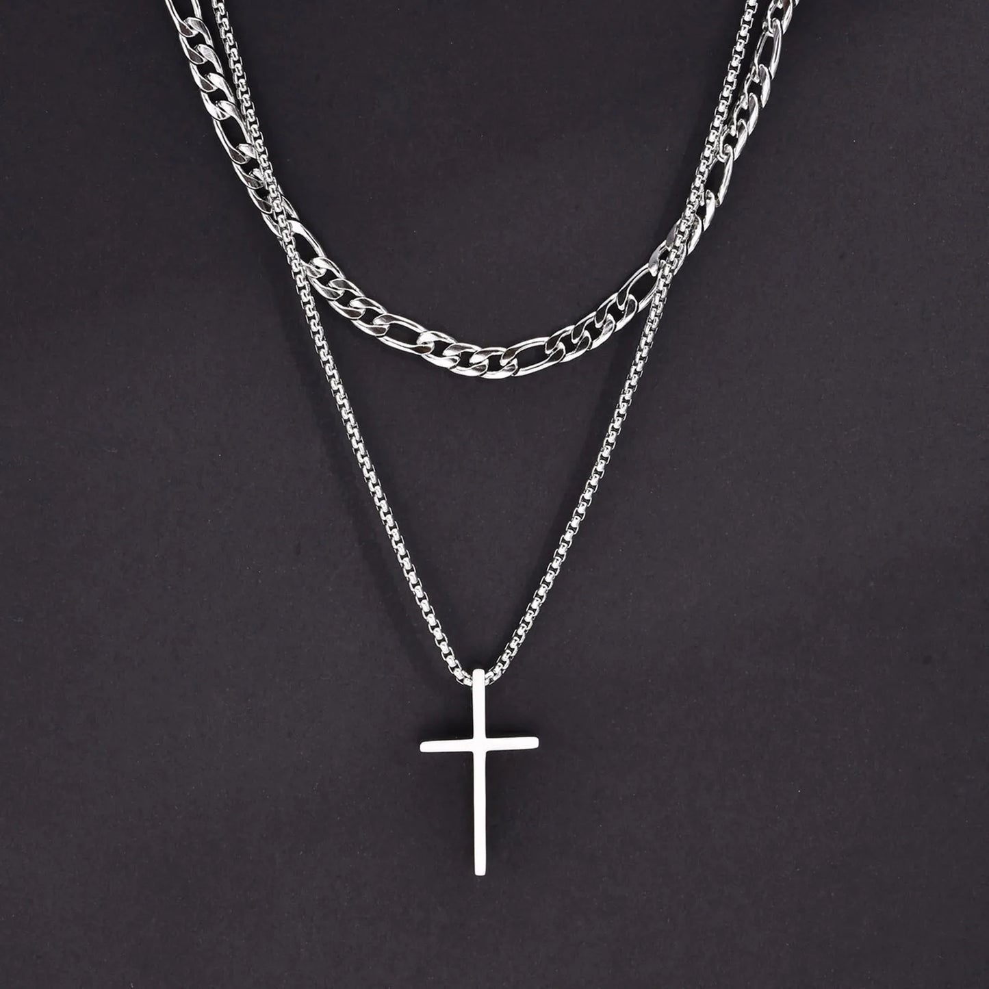 Mens Chain Necklaces and Crosses