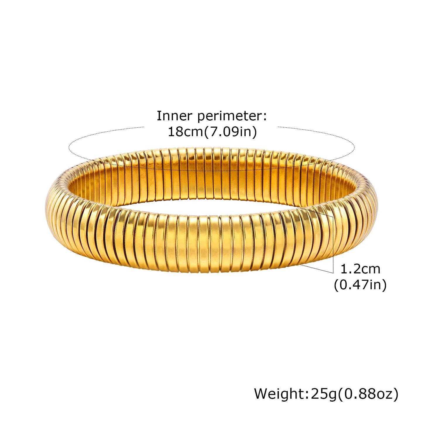 Stretch Link Chain Bracelet