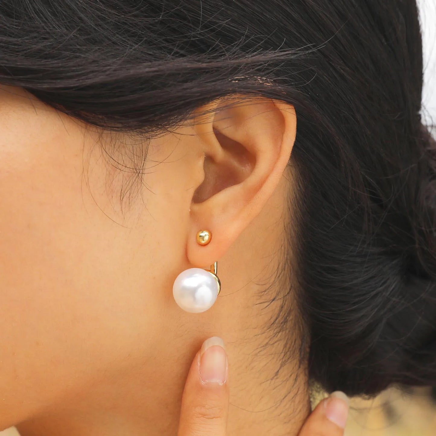 Pearl Stud Earrings