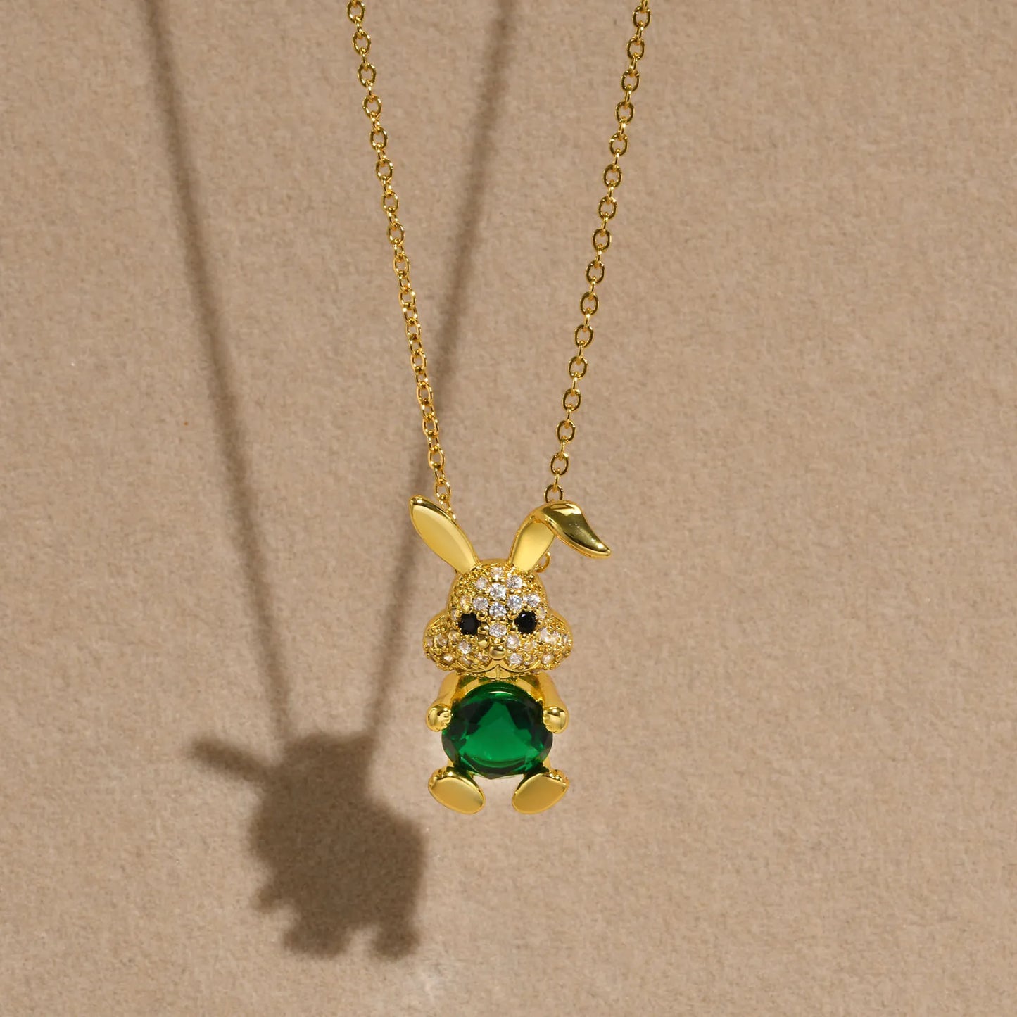 Cute Rabbit Pendant Necklaces