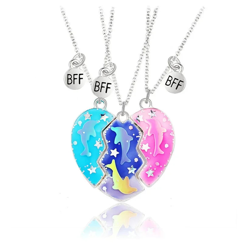 Cute Best Friends Forever Pendant Necklaces