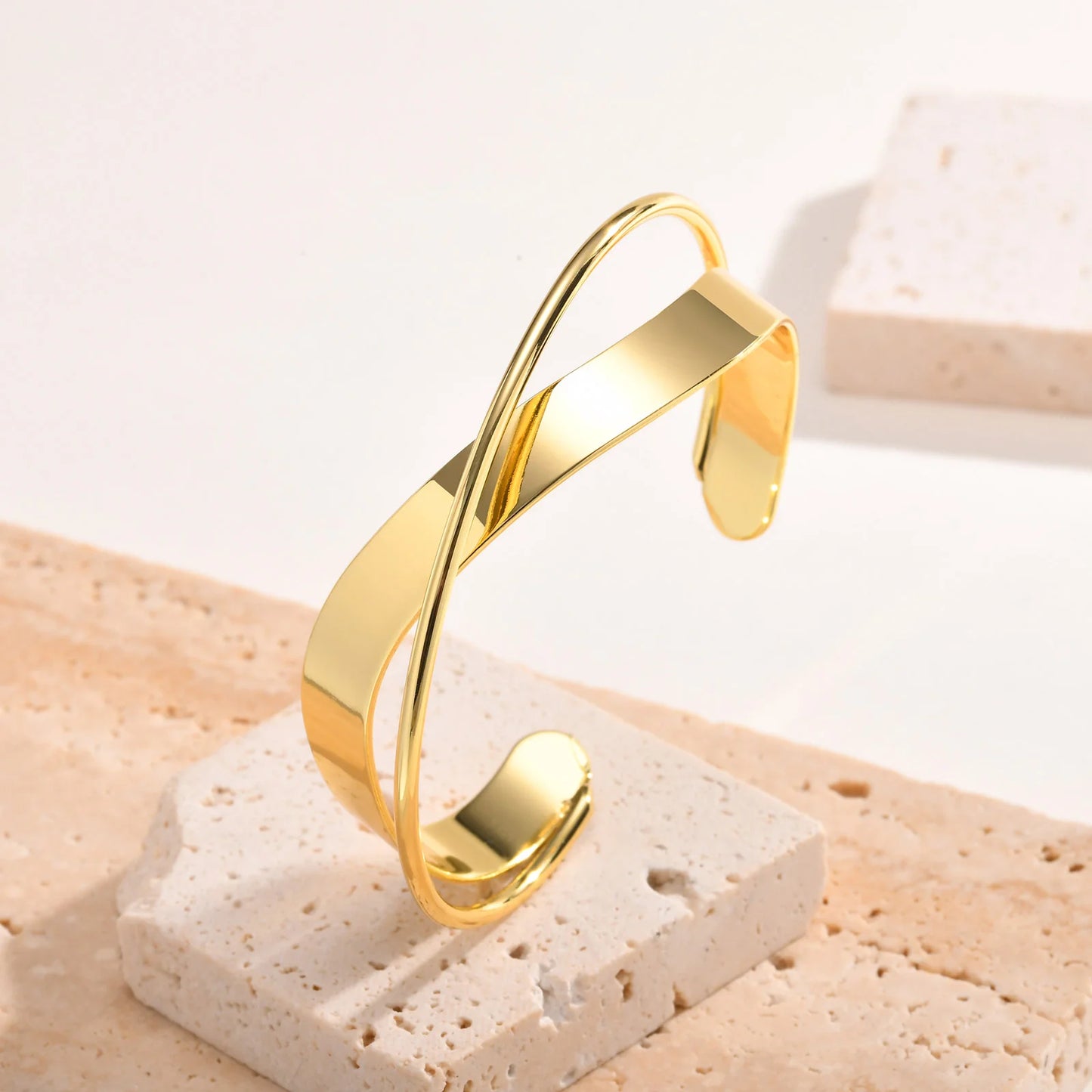 Elegant Double Band Bangle