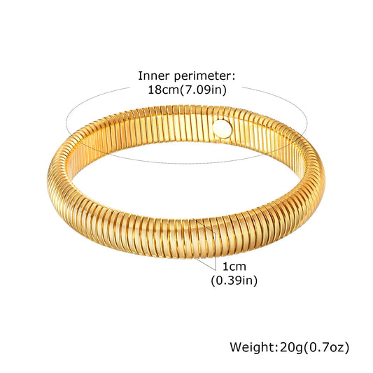 Stretch Link Chain Bracelet