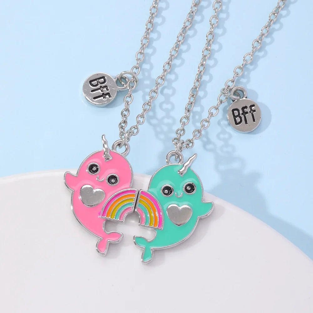 Cute Best Friends Forever Pendant Necklaces