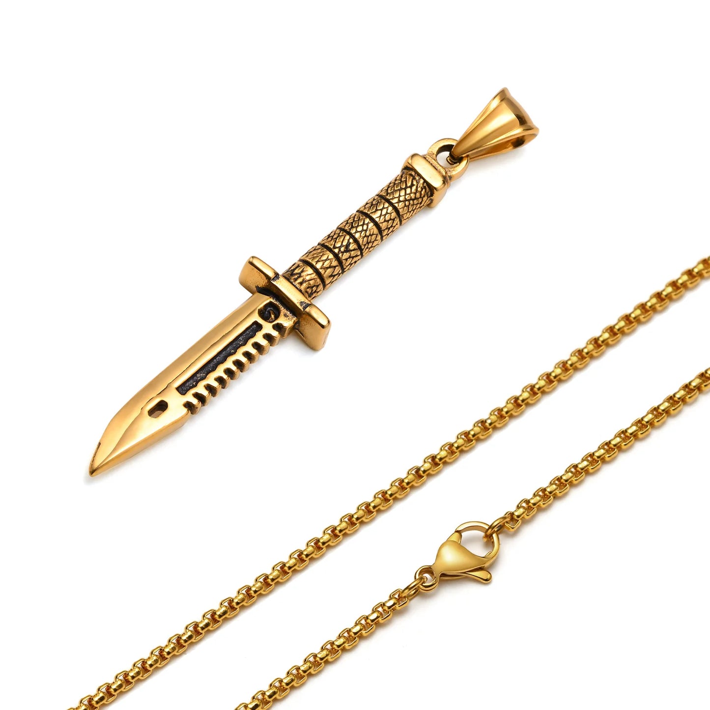 Cool Dagger Pendant Necklaces