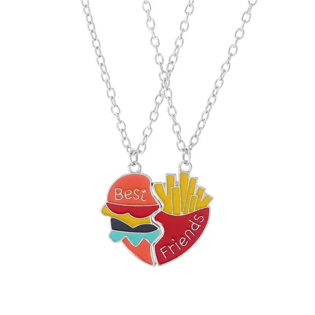 Cute Best Friends Forever Pendant Necklaces