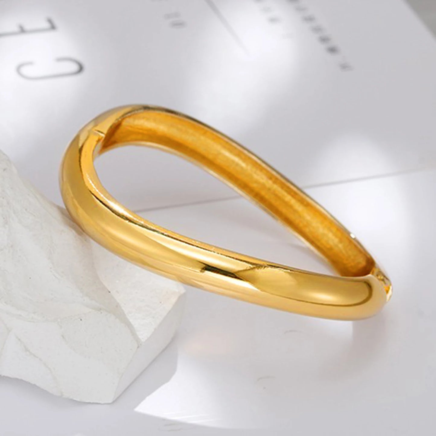 Chunky Asymmetrical Bangle