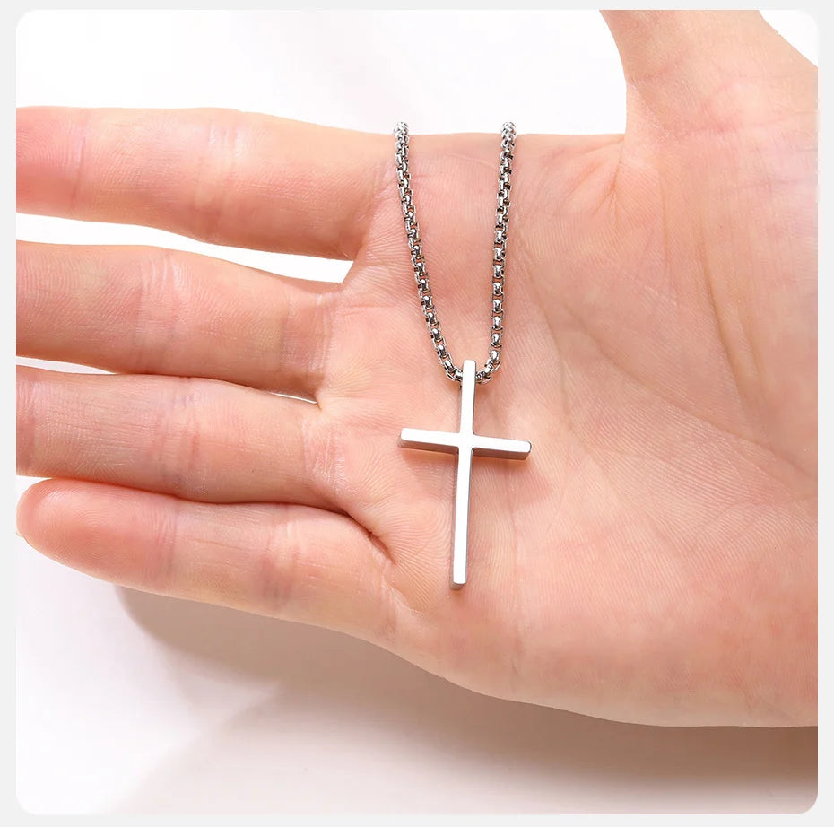 Mens Chain Necklaces and Crosses