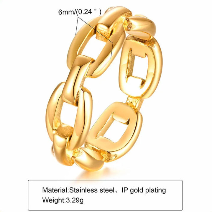 Variously Styled Chain Rings