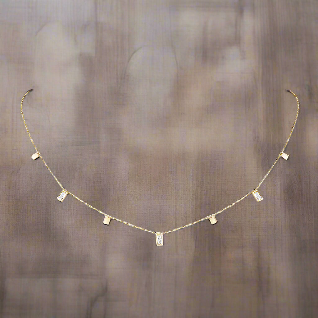 Dangling Stones Choker