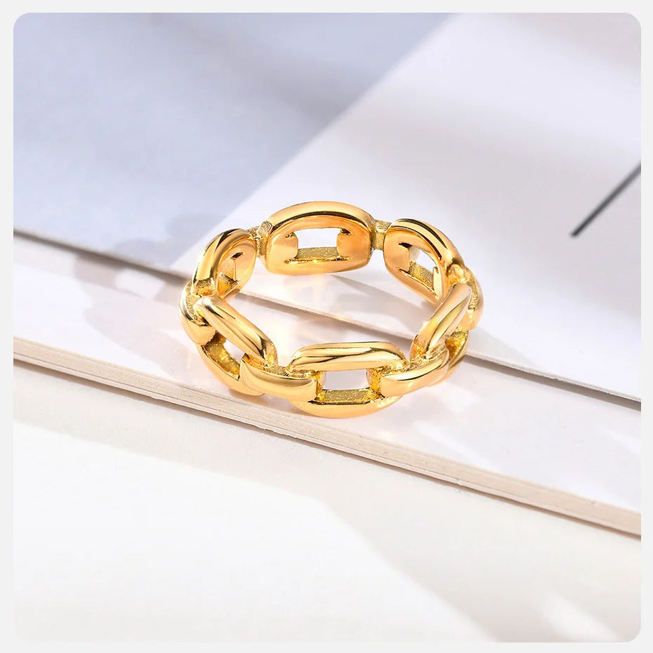 Variously Styled Chain Rings