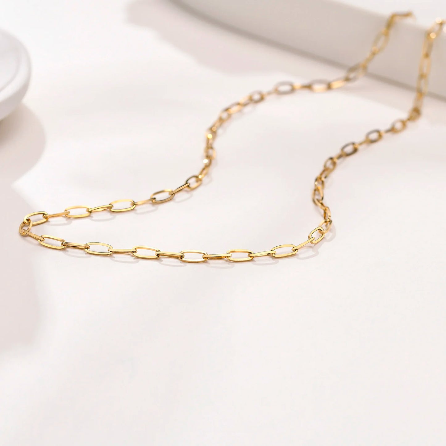 Paperclip Chain Necklaces