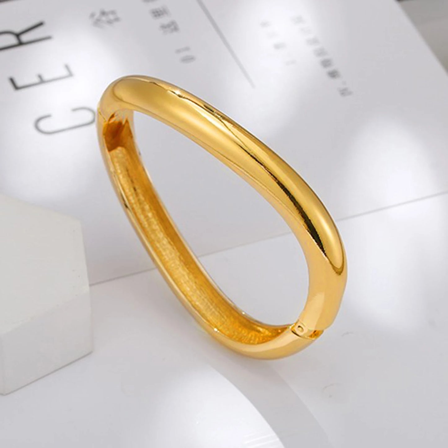 Chunky Asymmetrical Bangle