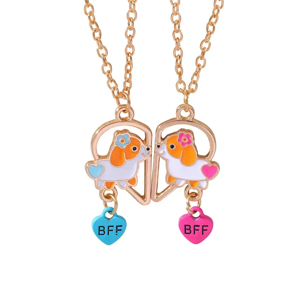 Cute Best Friends Forever Pendant Necklaces